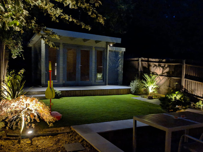 anti glare garden lighting in shropshire